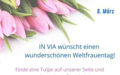 Gewinnspiel zum Weltfrauentag: Tulpenstrauß gefunden!